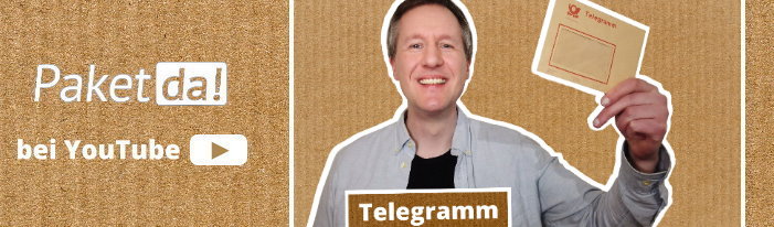 Video zum Telegramm der Deutschen Post