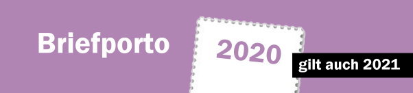 Standardbrief Porto 2021