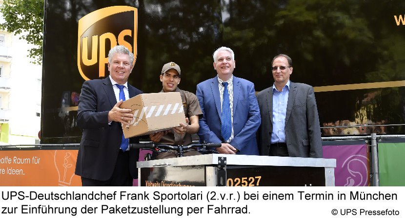 UPS Deutschland-Chef Frank Sportolari