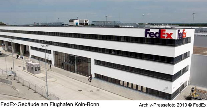FedEx am Airport Köln Bonn (Cologne Bonn)