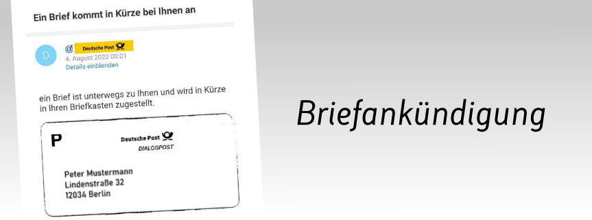 Vorab Per Mail Original Per Post Formulierung Digitale Kopie bei GMX und Web.de: Briefinhalte vorab per E-Mail bekommen