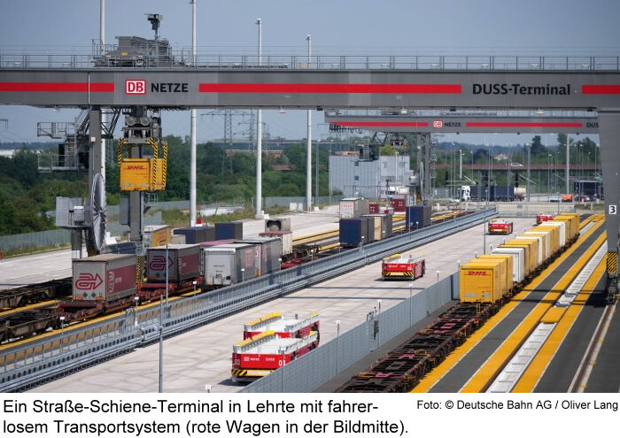 Straße-Schiene-Terminal in Lehrte