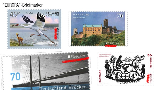 EUROPA-Briefmarken