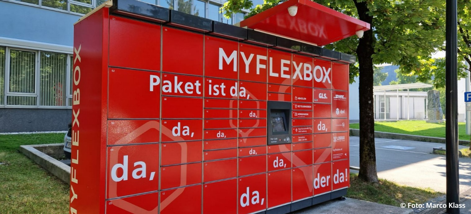 Abholstation von Myflexbox