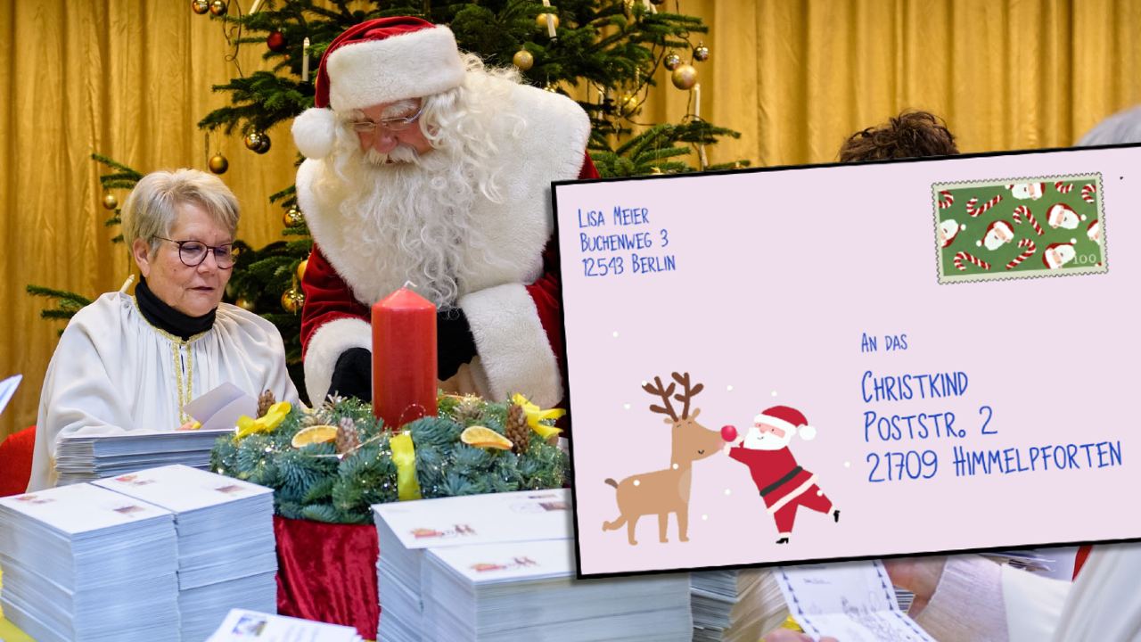 Briefe An Den Weihnachtsmann Das Christkind Und Den Nikolaus