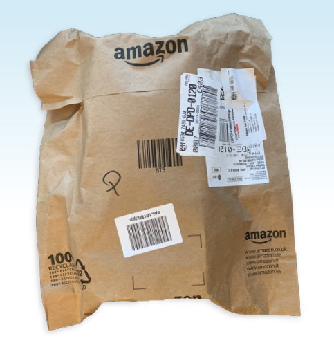 Papier-Versandtüte von Amazon